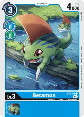 Betamon, Digimon card ST9-03