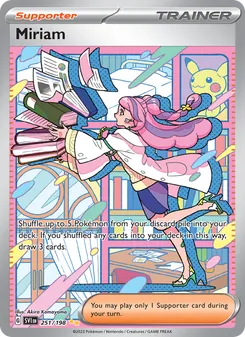 Miriam — Scarlet & Violet #251, 2023. Illustrated by Akira Komayama.