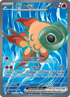 Chi-Yu ex — Paldea Evolved #234, 2023. Illustrated by PLANETA Yamashita.