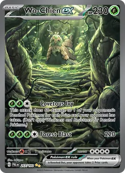 Wo-Chien ex — Paldea Evolved #257, 2023. Illustrated by takuyoa.