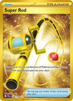 Super Rod — Paldea Evolved #276, 2023. Illustrated by Toyste Beach.