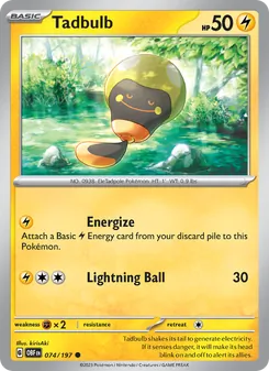 Tadbulb — Obsidian Flames #074, 2023. Illustrated by kirisAki.