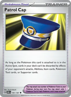 Patrol Cap — Obsidian Flames #191, 2023. Illustrated by Toyste Beach.