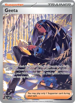 Geeta — Obsidian Flames #226, 2023. Illustrated by DOM.