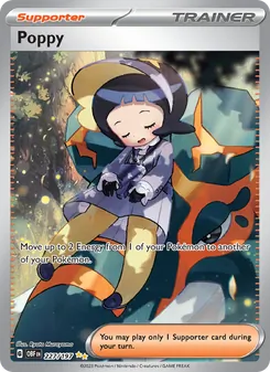 Poppy — Obsidian Flames #227, 2023. Illustrated by Ryota Murayama.