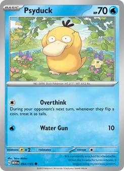 Psyduck — 151 #054, 2023. Illustrated by Taira Akitsu.