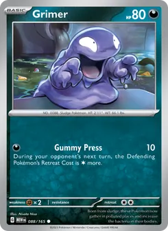 Grimer — 151 #088, 2023. Illustrated by Nisota Niso.