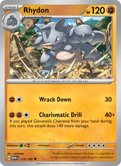 Rhydon — 151 #112, 2023. Illustrated by GOSSAN.