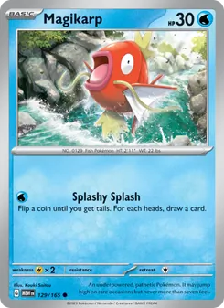Magikarp — 151 #129, 2023. Illustrated by Kouki Saitou.