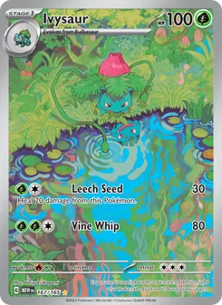 Ivysaur — 151 #167, 2023. Illustrated by Yoriyuki Ikegami.