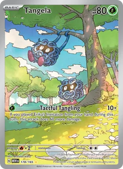 Tangela — 151 #178, 2023. Illustrated by Oswaldo KATO.