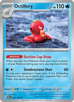 Octillery — Paradox Rift #034, 2023. Illustrated by Yuka Morii.