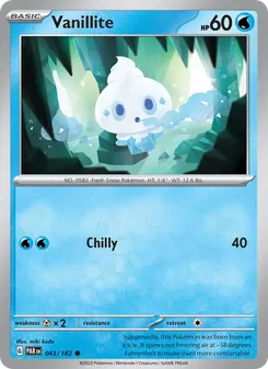 Vanillite — Paradox Rift #043, 2023. Illustrated by miki kudo.