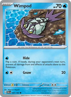 Wimpod — Paradox Rift #047, 2023. Illustrated by Shigenori Negishi.
