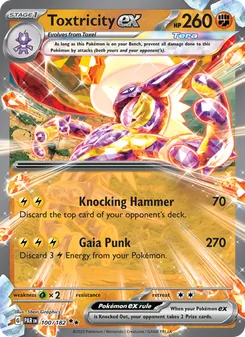 Toxtricity ex — Paradox Rift #100, 2023. Illustrated by 5ban Graphics.