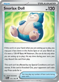 Snorlax Doll — Paradox Rift #175, 2023. Illustrated by AYUMI ODASHIMA.