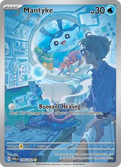 Mantyke — Paradox Rift #189, 2023. Illustrated by rika.