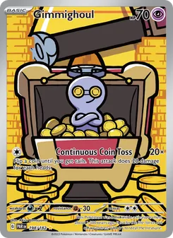 Gimmighoul — Paradox Rift #198, 2023. Illustrated by Akira Komayama.