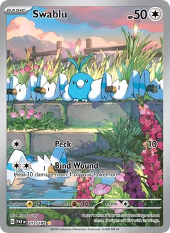 Swablu — Paradox Rift #213, 2023. Illustrated by Jiro Sasumo.