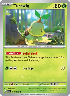 Turtwig — Temporal Forces #010, 2024. Illustrated by OKACHEKE.