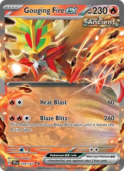 Gouging Fire ex — Temporal Forces #038, 2024. Illustrated by 5ban Graphics.