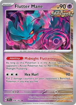Flutter Mane — Temporal Forces #078, 2024. Illustrated by kodama.