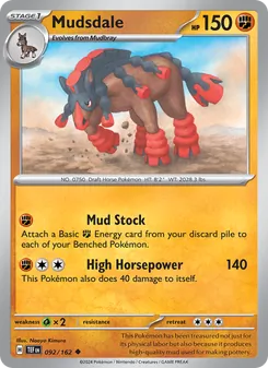 Mudsdale — Temporal Forces #092, 2024. Illustrated by Naoyo Kimura.