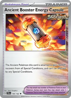 Ancient Booster Energy Capsule — Temporal Forces #140, 2024. Illustrated by 5ban Graphics.