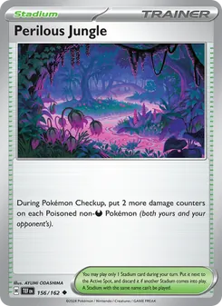 Perilous Jungle — Temporal Forces #156, 2024. Illustrated by AYUMI ODASHIMA.