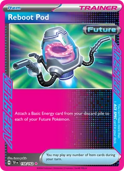Reboot Pod — Temporal Forces #158, 2024. Illustrated by inose yukie.