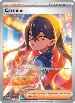 Carmine — Twilight Masquerade #217, 2024. Illustrated by En Morikura.