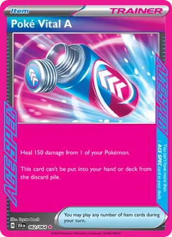 Poké Vital A — Shrouded Fable #062, 2024. Illustrated by Toyste Beach.
