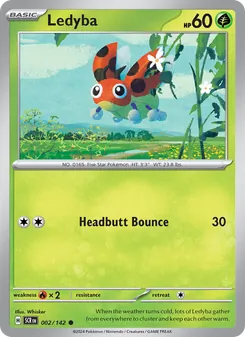 Ledyba — Stellar Crown #002, 2024. Illustrated by Whisker.
