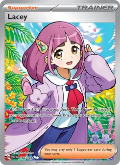 Lacey — Stellar Crown #166, 2024. Illustrated by Sanosuke Sakuma.
