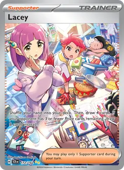 Lacey — Stellar Crown #172, 2024. Illustrated by Souichirou Gunjima.