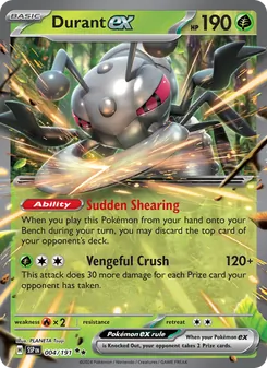 Durant ex — Surging Sparks #004, 2024. Illustrated by PLANETA Tsuji.