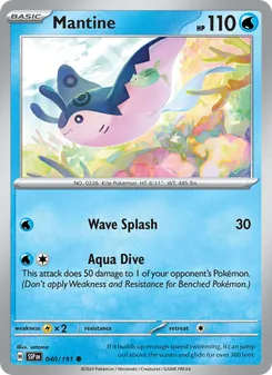Mantine — Surging Sparks #040, 2024. Illustrated by satoma.
