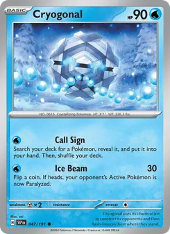 Cryogonal — Surging Sparks #047, 2024. Illustrated by sui.
