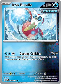 Iron Bundle — Surging Sparks #055, 2024. Illustrated by rika.