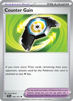 Counter Gain — Surging Sparks #169, 2024. Illustrated by Toyste Beach.
