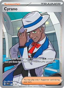 Cyrano — Surging Sparks #230, 2024. Illustrated by Akira Komayama.