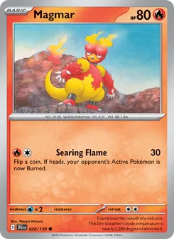 Magmar — Journey Together #020, 2025. Illustrated by Naoyo Kimura.