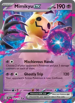 Mimikyu ex — Journey Together #069, 2025. Illustrated by PLANETA Igarashi.