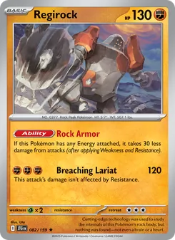 Regirock — Journey Together #082, 2025. Illustrated by Uta.