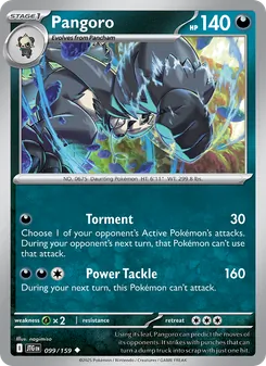 Pangoro — Journey Together #099, 2025. Illustrated by nagimiso.