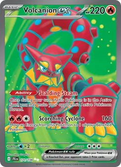 Volcanion ex — Journey Together #171, 2025. Illustrated by 5ban Graphics.