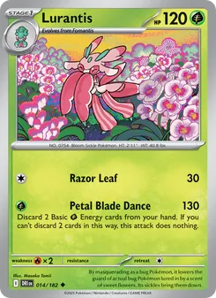 Lurantis — Destined Rivals #014, 2025. Illustrated by Masako Tomii.