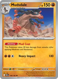Mudsdale — Destined Rivals #108, 2025. Illustrated by Uta.