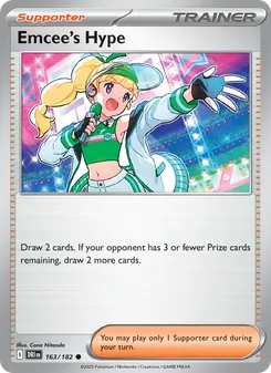 Emcee's Hype — Destined Rivals #163, 2025. Illustrated by Cona Nitanda.