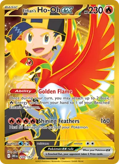 Ethan's Ho-Oh ex — Destined Rivals #239, 2025. Illustrated by aky CG Works.